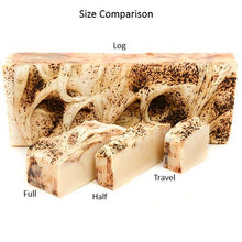 Load image into Gallery viewer, Half Bar - Almond Goat Milk Soap
