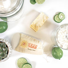 Load image into Gallery viewer, Ginger Lime Goat Milk Soap
