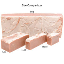Load image into Gallery viewer, Half Bar - Cranberry Spice Goat Milk Soap
