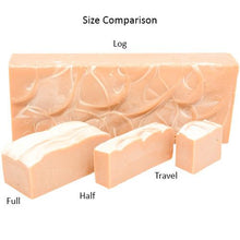 Load image into Gallery viewer, Half Bar - Cucumber Melon Goat Milk Soap
